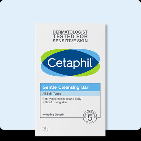 CETAPHIL Antibacterial Bar 127g-Matakana Pharmacy